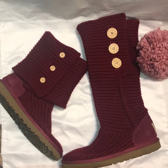 UGG Shoes - 🍇Ugg knit boots🍇